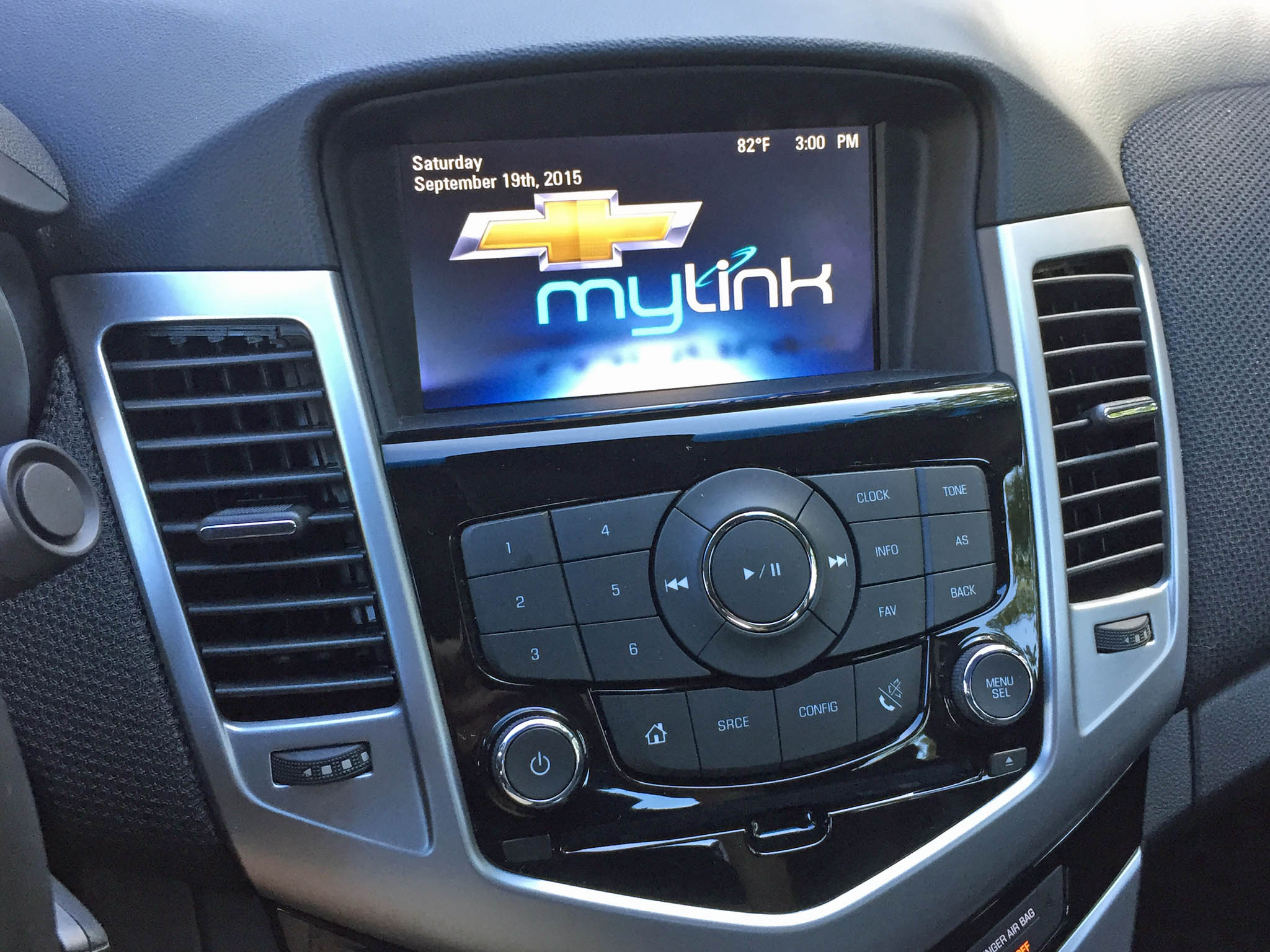 Chevrolet Cruze Infotainment System: Configure Menu Chevrolet Cruze Infotainment System: Configure Menu