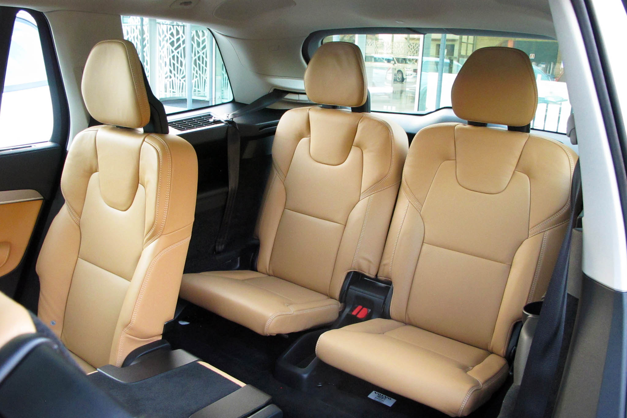 Volvo xc90 car 2024 seat in third row